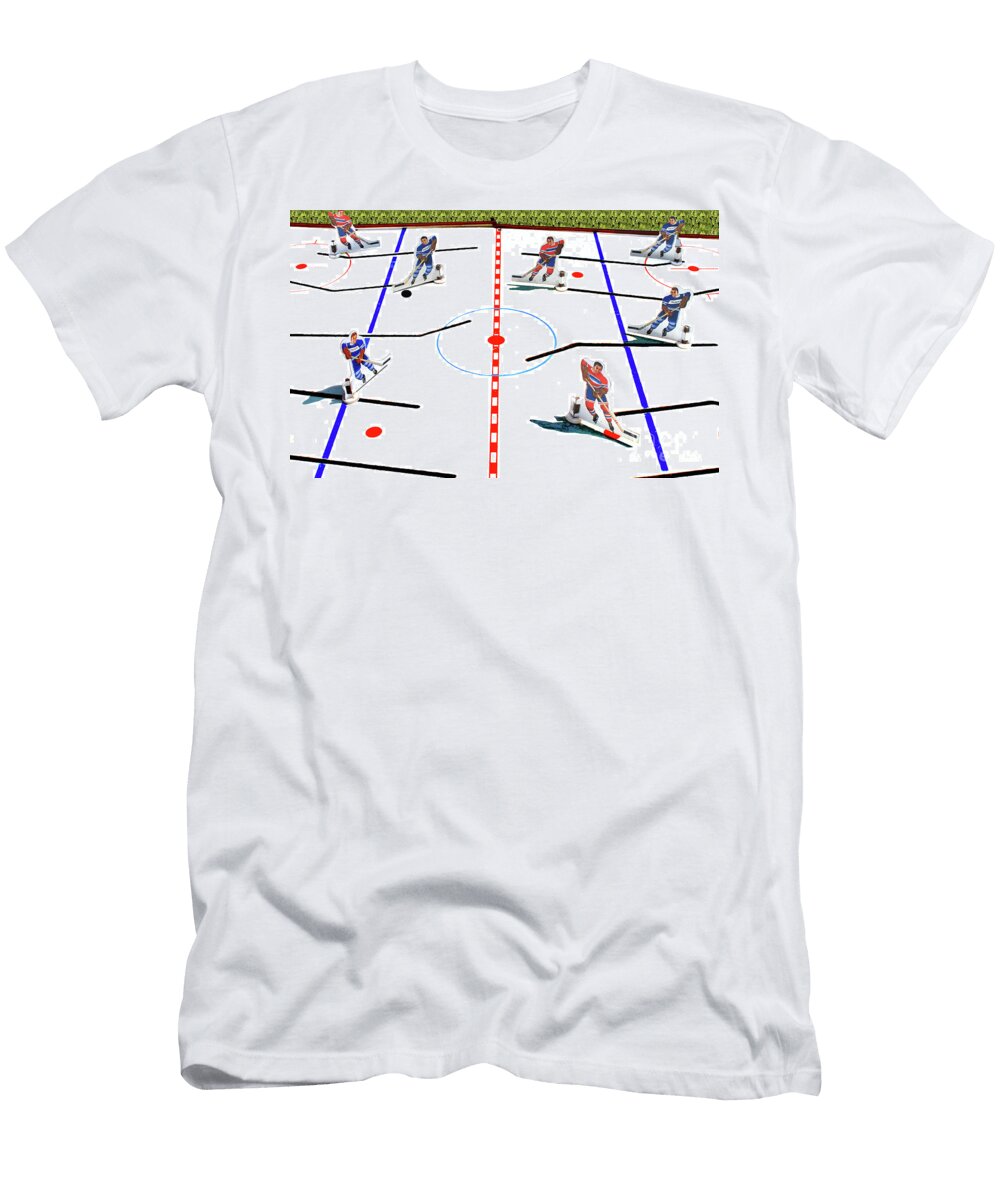 The Good Old Hockey Game Nina Silver T-Shirt