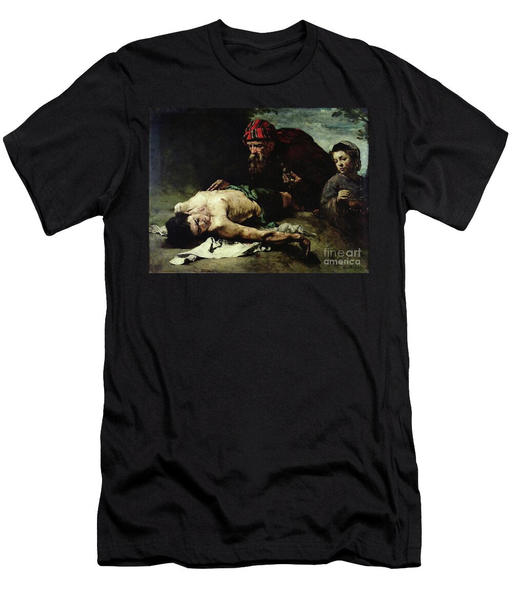 The Good Samaritan 1870 75 Auguste Theodule Ribot T-Shirt
