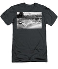 The Great Summer Splash Vintage Public Swimming Pool Black and White Dmr Filho T-Shirt