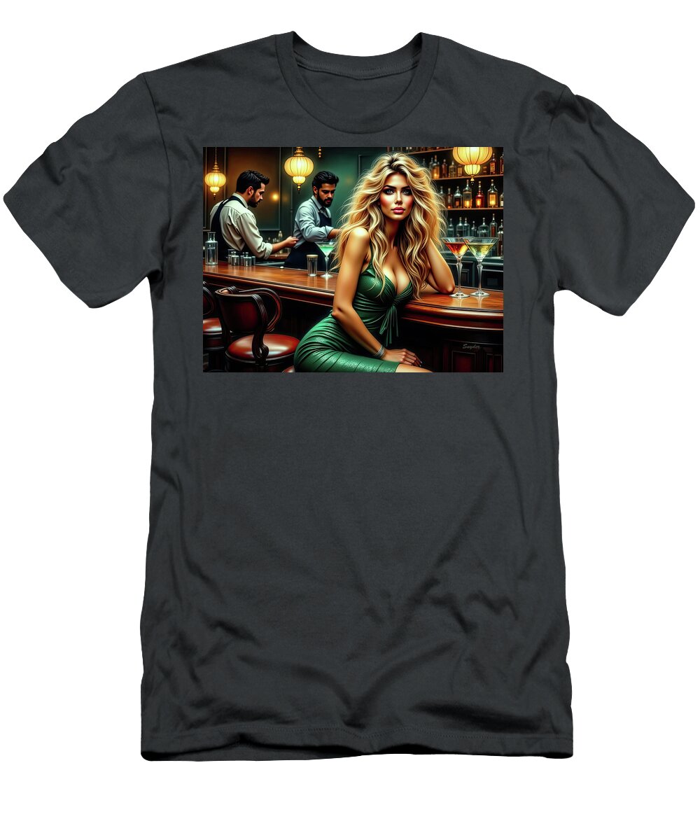 The Green Dress Affair Floyd Snyder T-Shirt