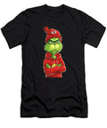 The Grinch Vs Chiefs Logo Green Shuns Gold Mizorey T-Shirt
