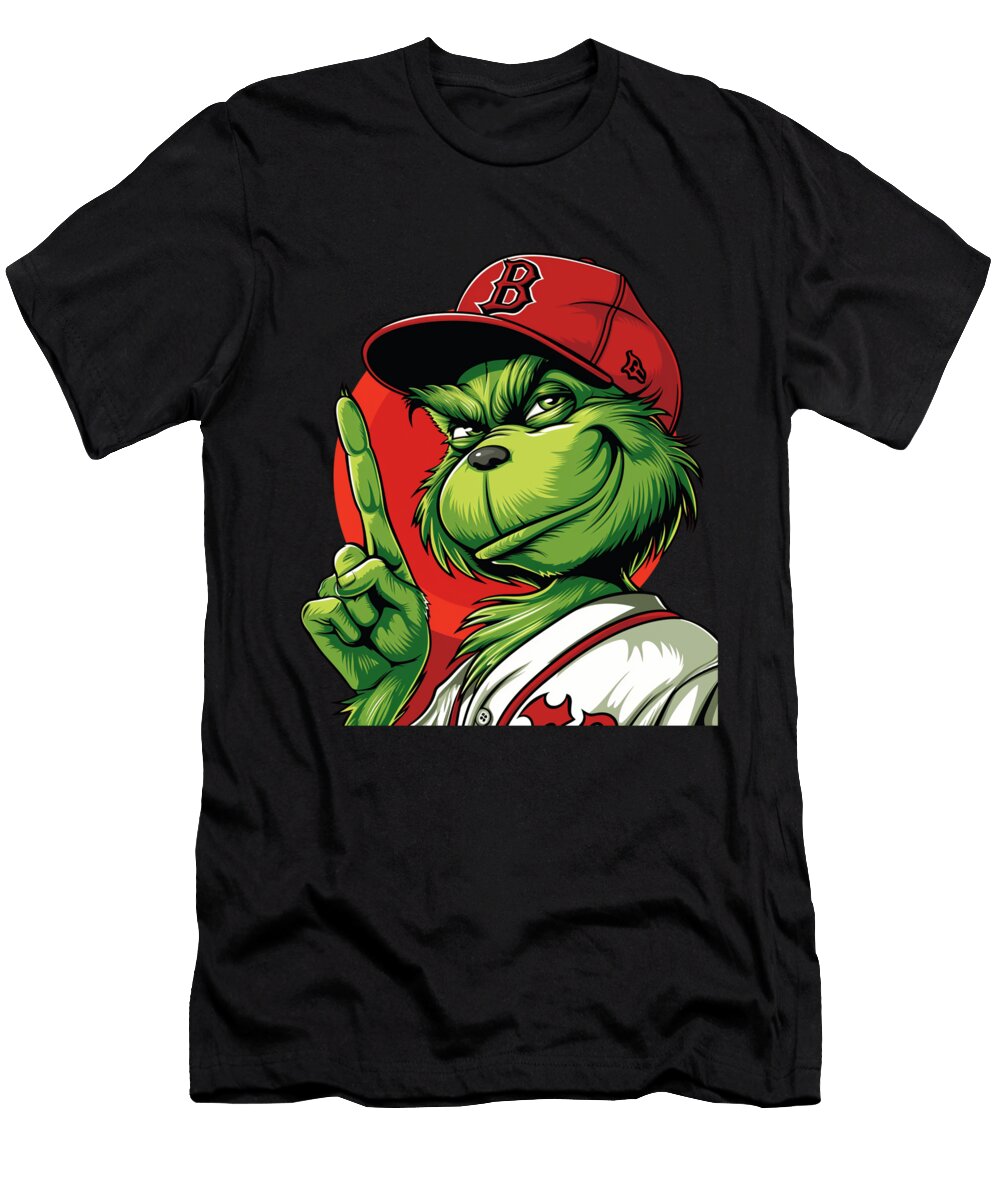The Grinch Vs Chiefs Logo Hermit Hunts Helmets Mizorey T-Shirt