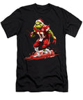 The Grinch Vs Chiefs Logo Mean Meets Proud Mizorey T-Shirt