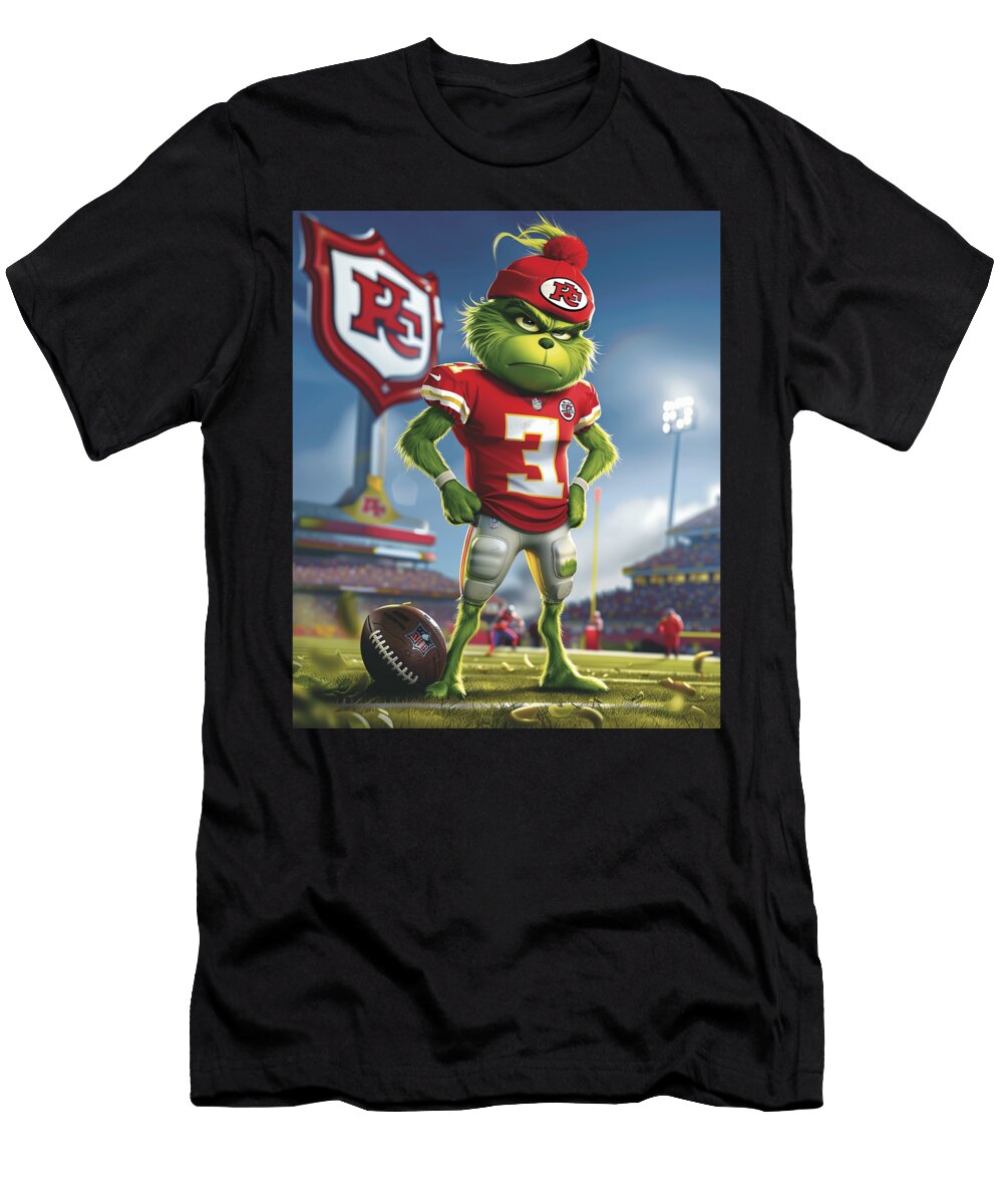 The Grinch Vs Chiefs Logo Mount Crumpit Comeback Mizorey T-Shirt