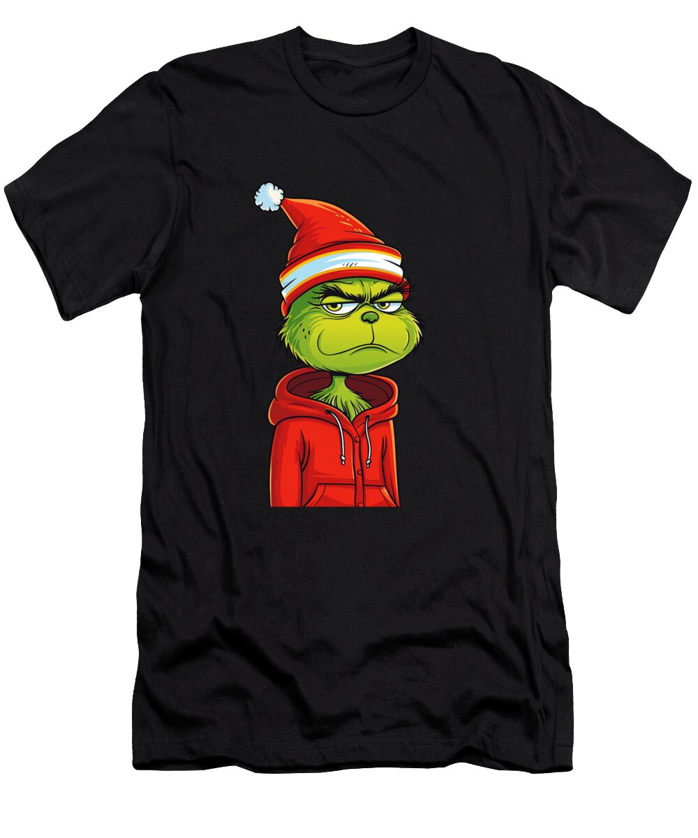 The Grinch Vs Chiefs Logo Plotter Plays Punt Mizorey T-Shirt
