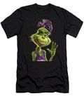 The Grinch Vs Colorado Rockies Green Menace Glove Robertz Schuler T-Shirt