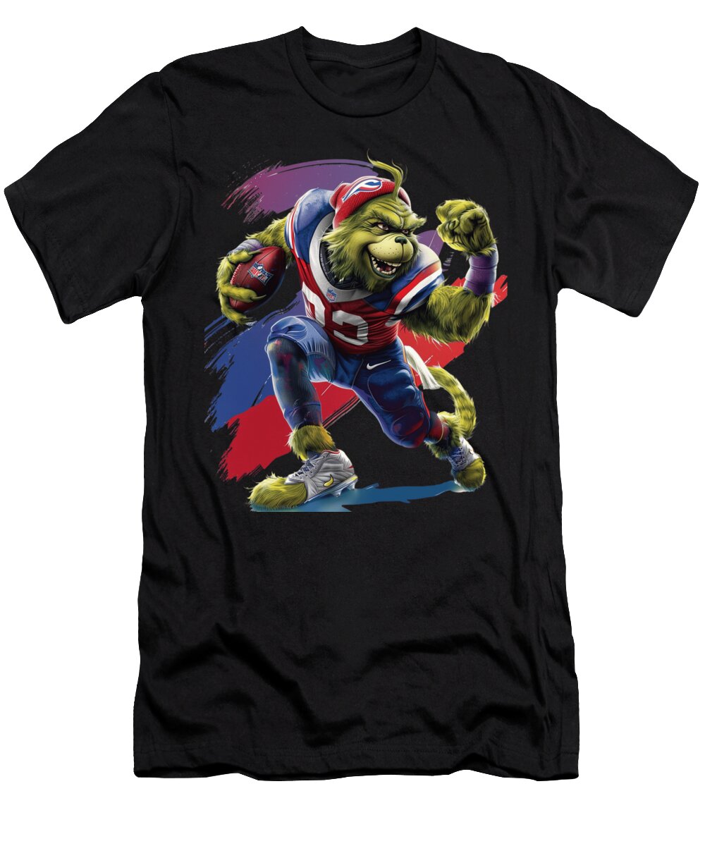 The Grinch Vs Colorado Rockies Grinch Grand Slam Robertz Schuler T-Shirt