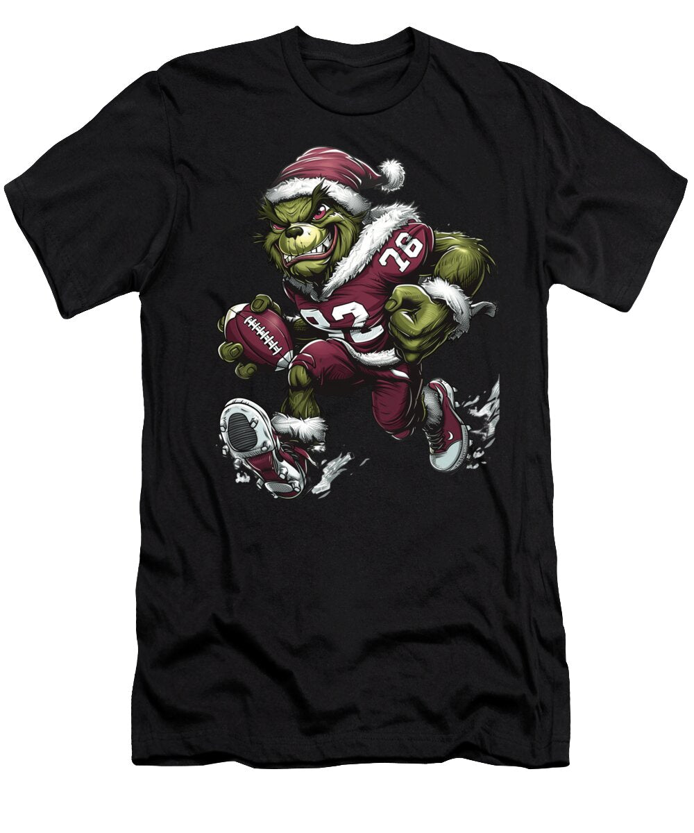 The Grinch Vs Colorado Rockies Ho Ho Homer Hitter Robertz Schuler T-Shirt
