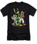 The Grinch Vs Colorado Rockies Holiday Homeplate Holdup Robertz Schuler T-Shirt