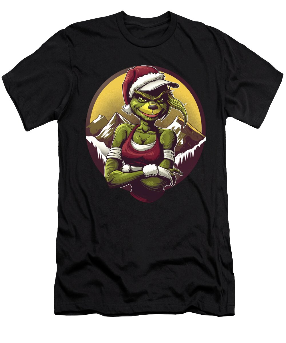 The Grinch Vs Colorado Rockies Sour Faced Slugger Robertz Schuler T-Shirt