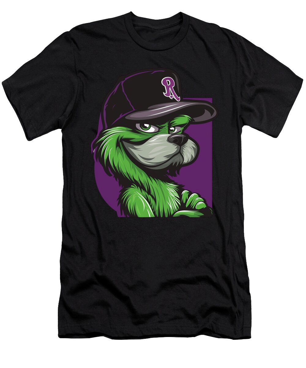 The Grinch Vs Colorado Rockies Thieving Three Bagger Robertz Schuler T-Shirt