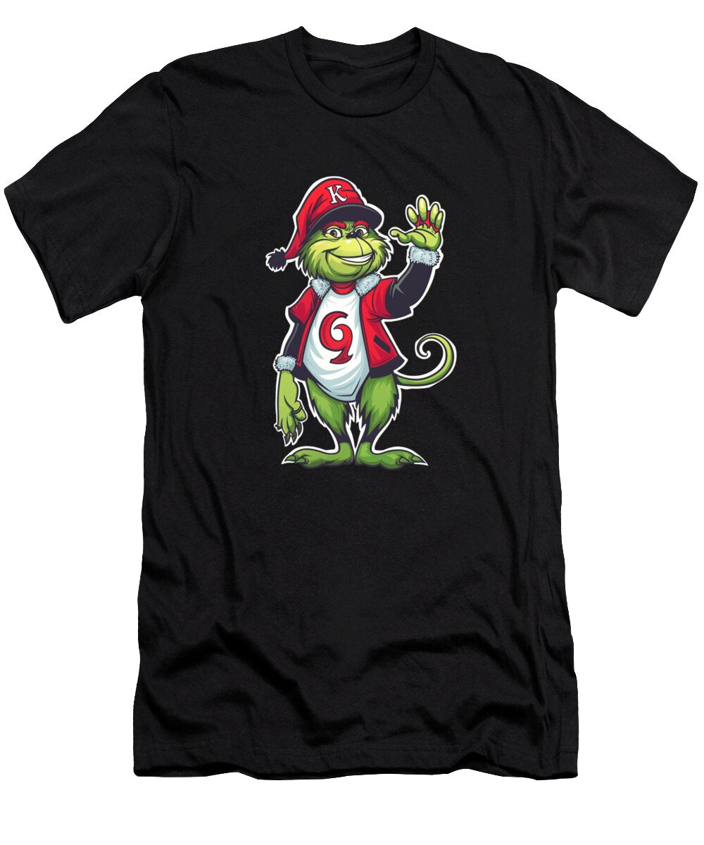 The Grinch Vs Kansas City Royals Chimney Challenge Mizorey T-Shirt