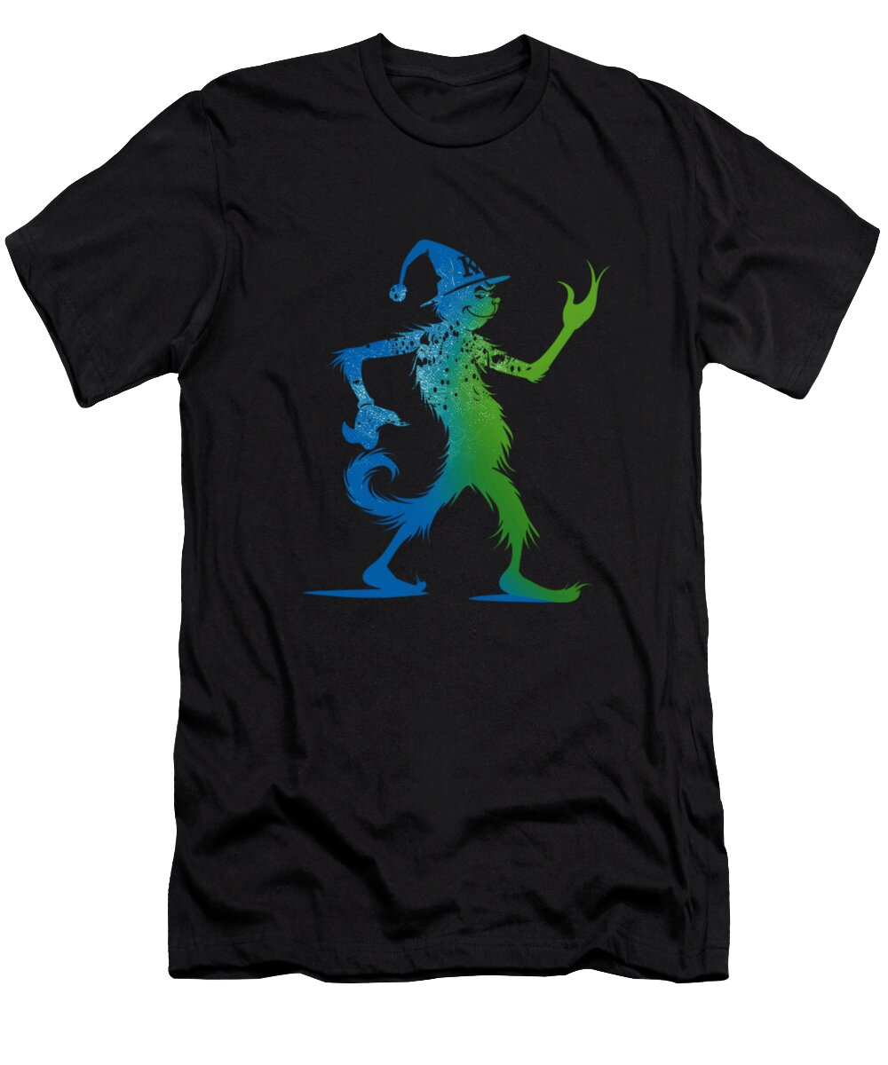 The Grinch Vs Kansas City Royals Cindy Lou Mizorey T-Shirt