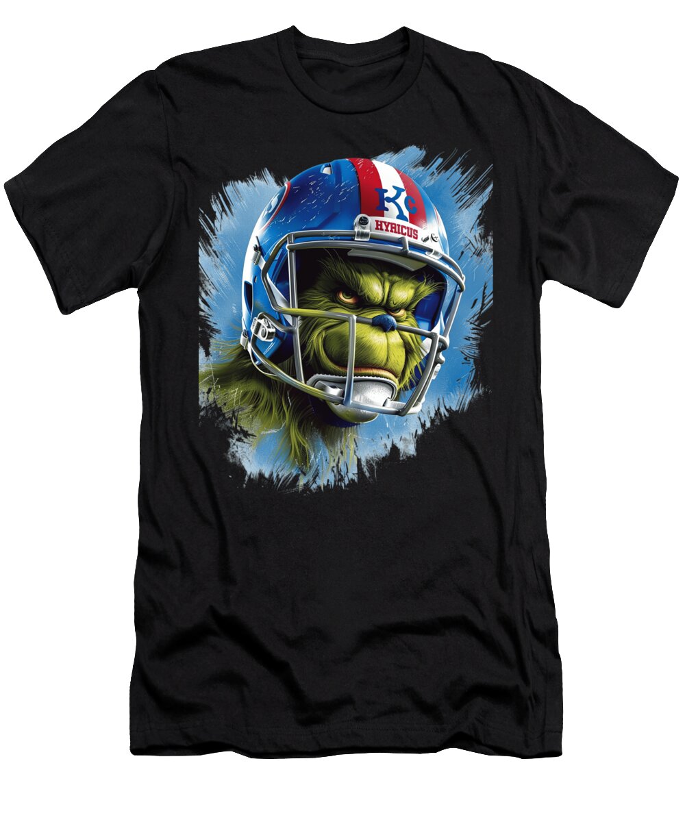 The Grinch Vs Kansas City Royals Frown Flip Mizorey T-Shirt