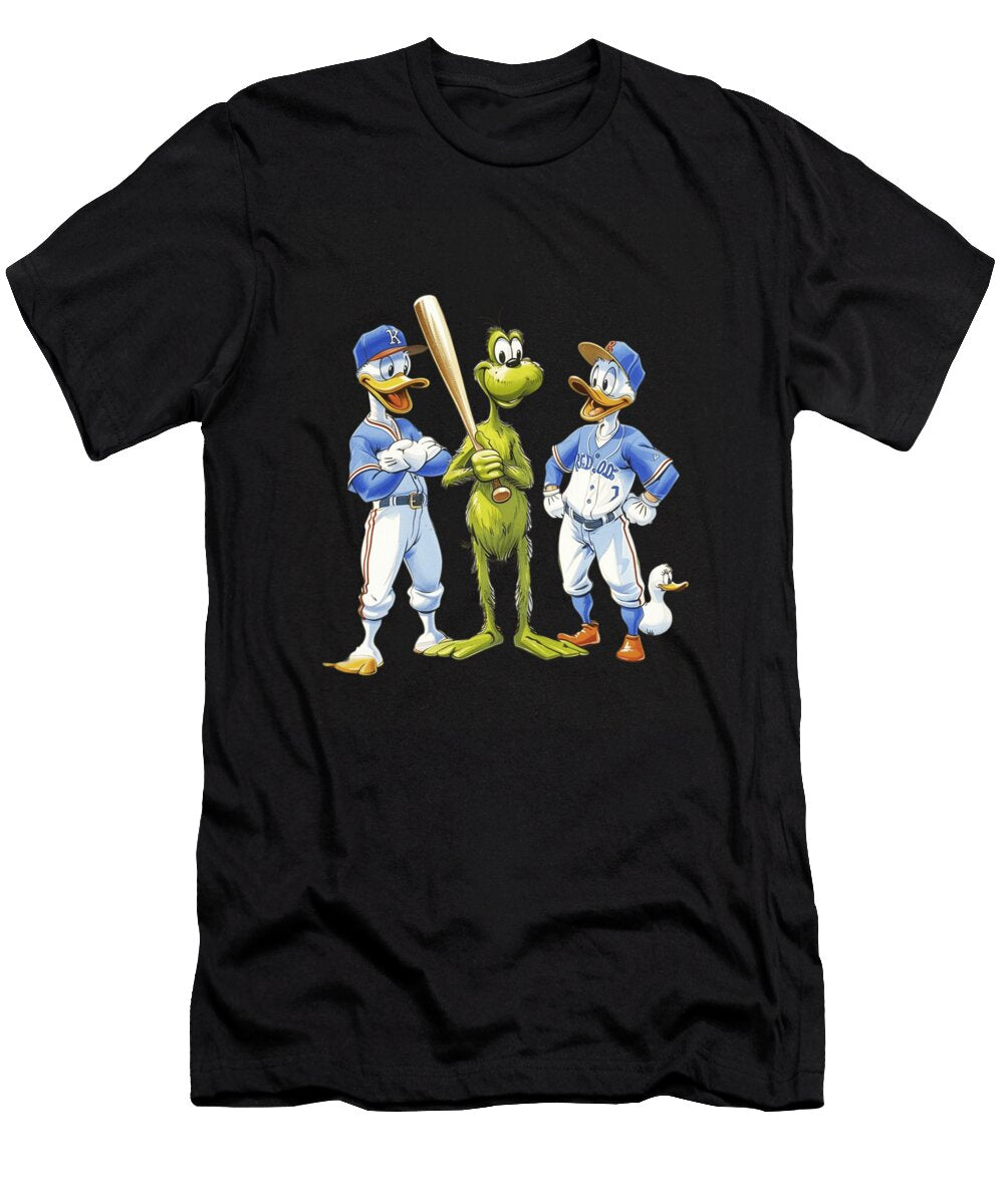 The Grinch Vs Kansas City Royals Furry Fury Mizorey T-Shirt