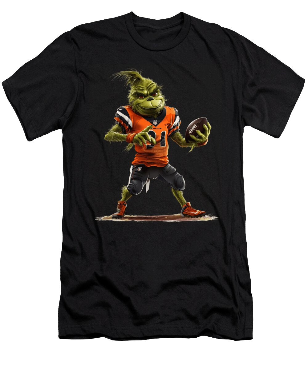 The Grinch Vs Kansas City Royals Garland Glove Mizorey T-Shirt