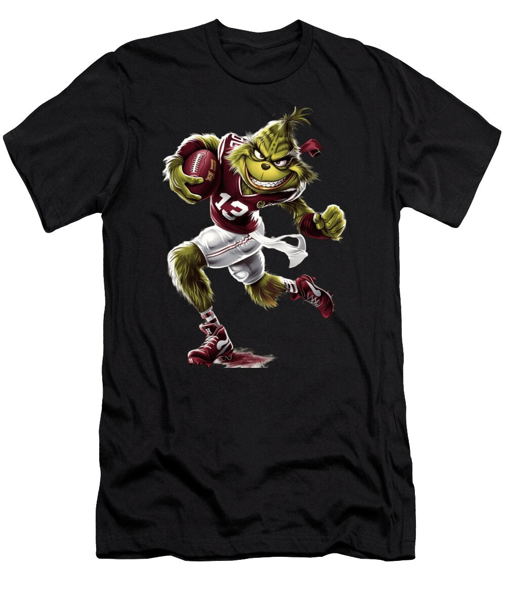 The Grinch Vs Kansas City Royals Green Glove Mizorey T-Shirt