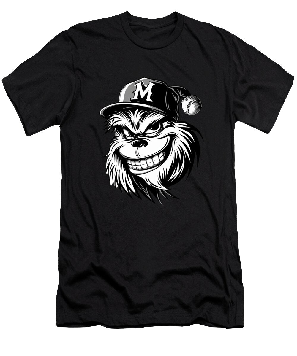 The Grinch Vs Miami Marlins Mistletoe Miracle Cecils Willis T-Shirt