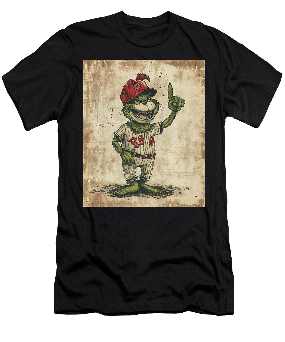 The Grinch Vs Minnesota Twins Chimney Challenge Mizorey T-Shirt