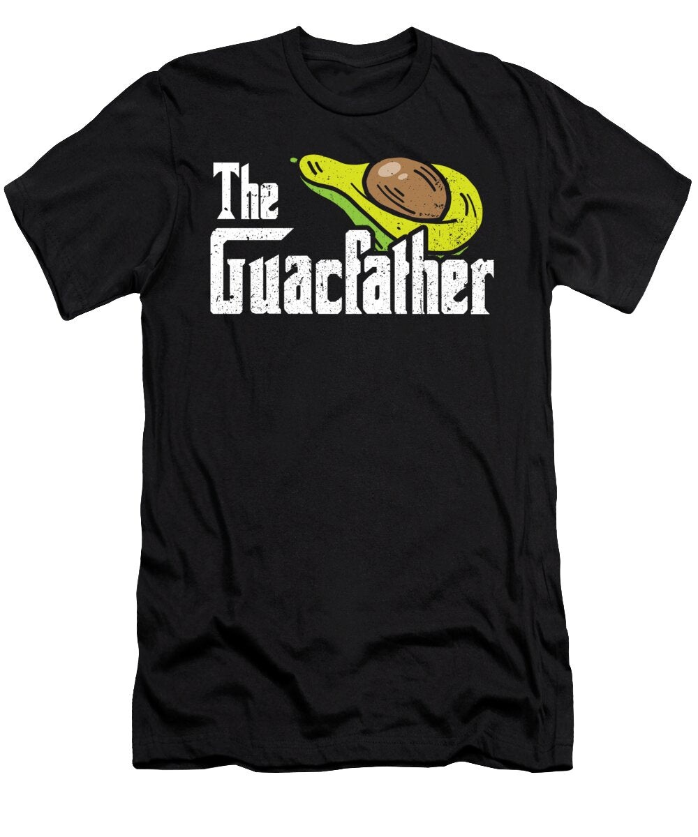 The Guacfather Cinco De Mayo Avocado Mexican Best Dad Ever Haselshirt T-Shirt