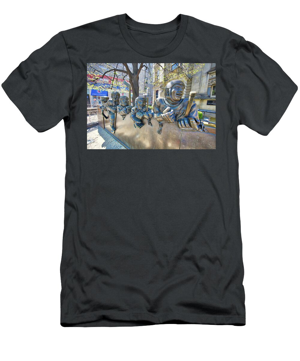 The Hockey Hall of Fame an Ice Hockey Museum Dedicated to the History of Ice Hockey Elijah Lovkoff T-Shirt