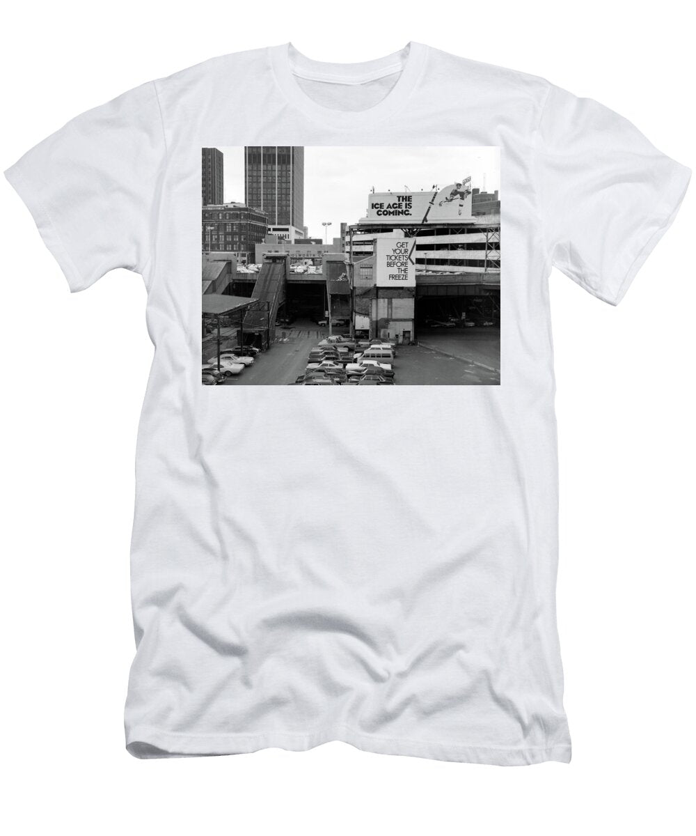 The Ice Age Is Coming to Atlanta 1974 John Simmons T-Shirt