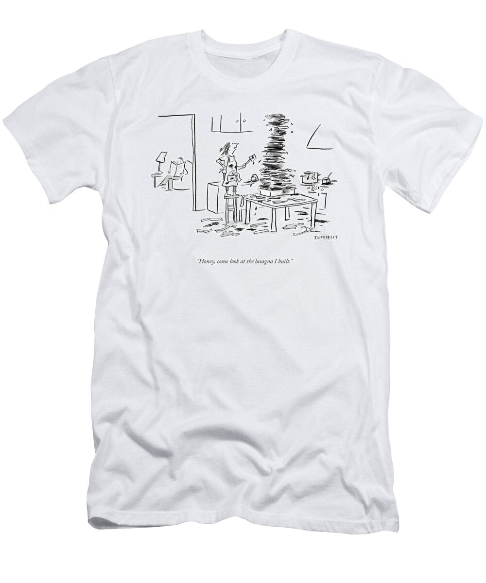 The Lasagna I Built Liza Donnelly T-Shirt