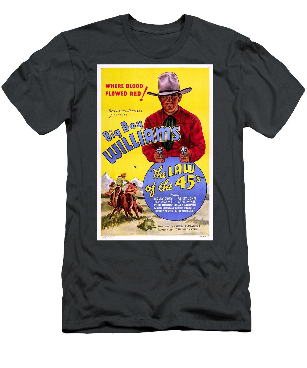 The Law of the 45s 1935 Original Movie Poster T-Shirt