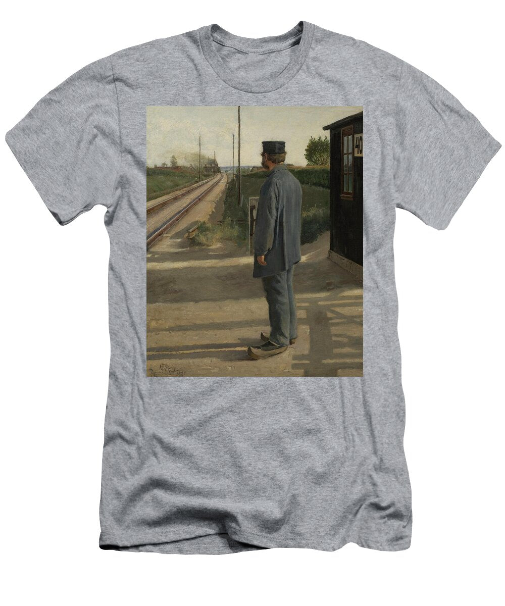 The Lineman By Laurits Andersen Ring the Luxury Art Collection T-Shirt