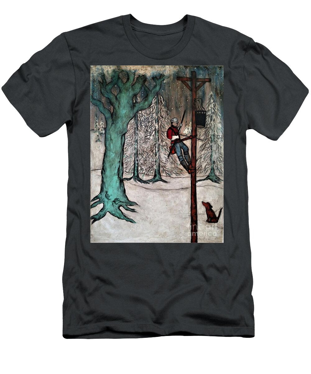 The Lineman Chris Jeanguenat T-Shirt