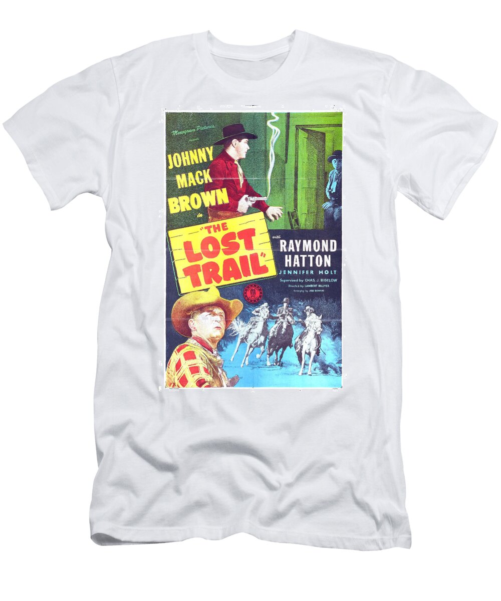 The Lost Trail 1945 Original Movie Poster T-Shirt