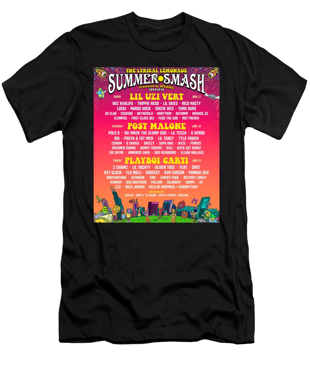The Lyrical Lemonade Summer Smash Charles William T-Shirt