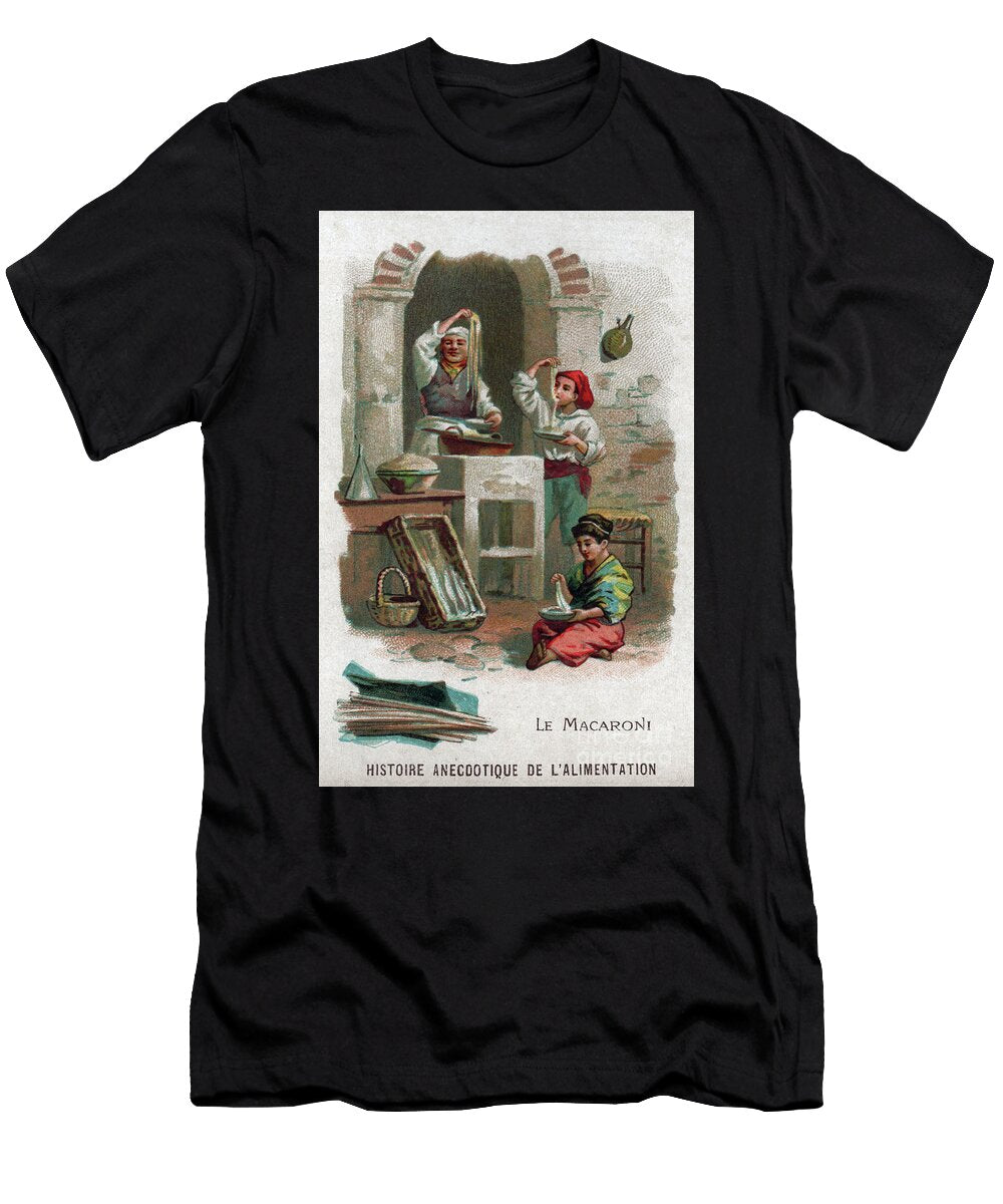 The Macaronis in Italy Circa 1910 Print Unknown T-Shirt