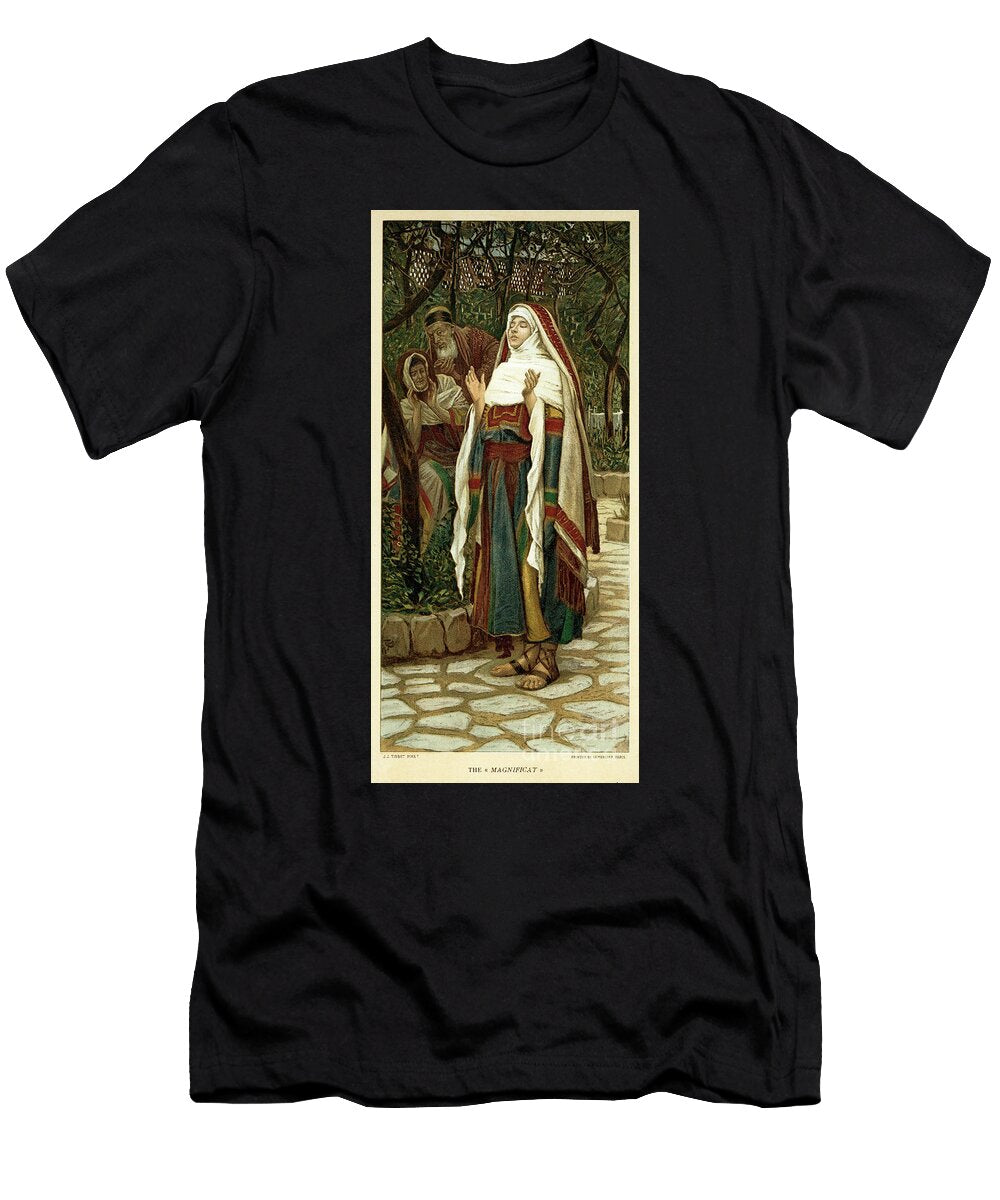 The Magnificat Saint Luke Chapter 1 James Jacques Joseph Tissot T-Shirt