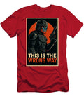 The Mandfalorian This Is the Wrong Way Consume By Andy T-Shirt