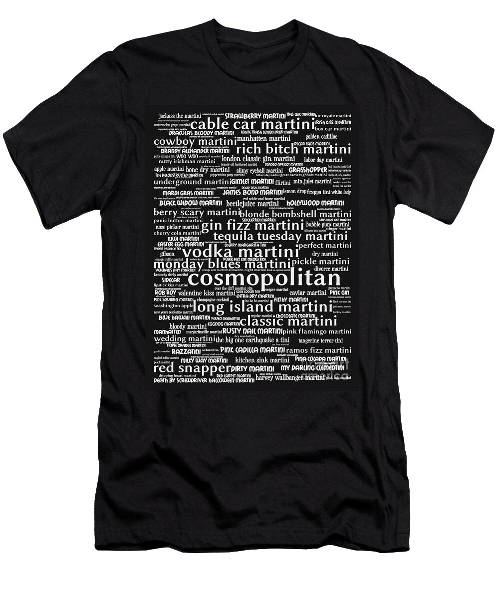 The Martini 20130628bw Wingsdomain Art and Photography T-Shirt