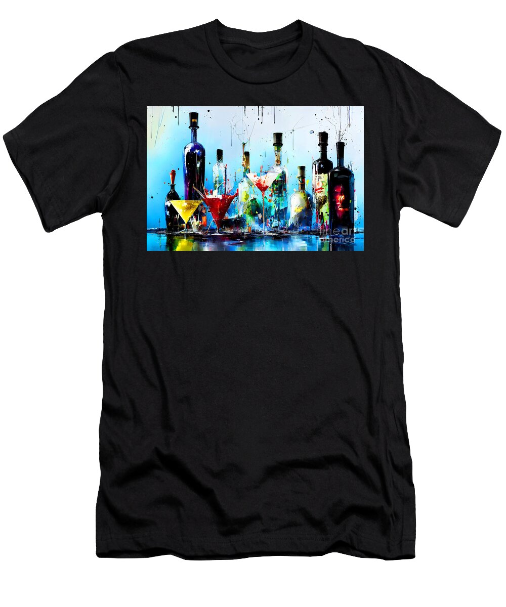 The Martini Shaken Not Stirred 20221127d Wingsdomain Art and Photography T-Shirt