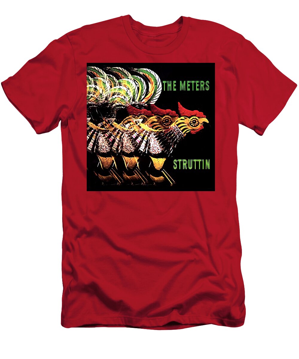 The Meters Struttin Album Cover 1970 Robert Banach T-Shirt