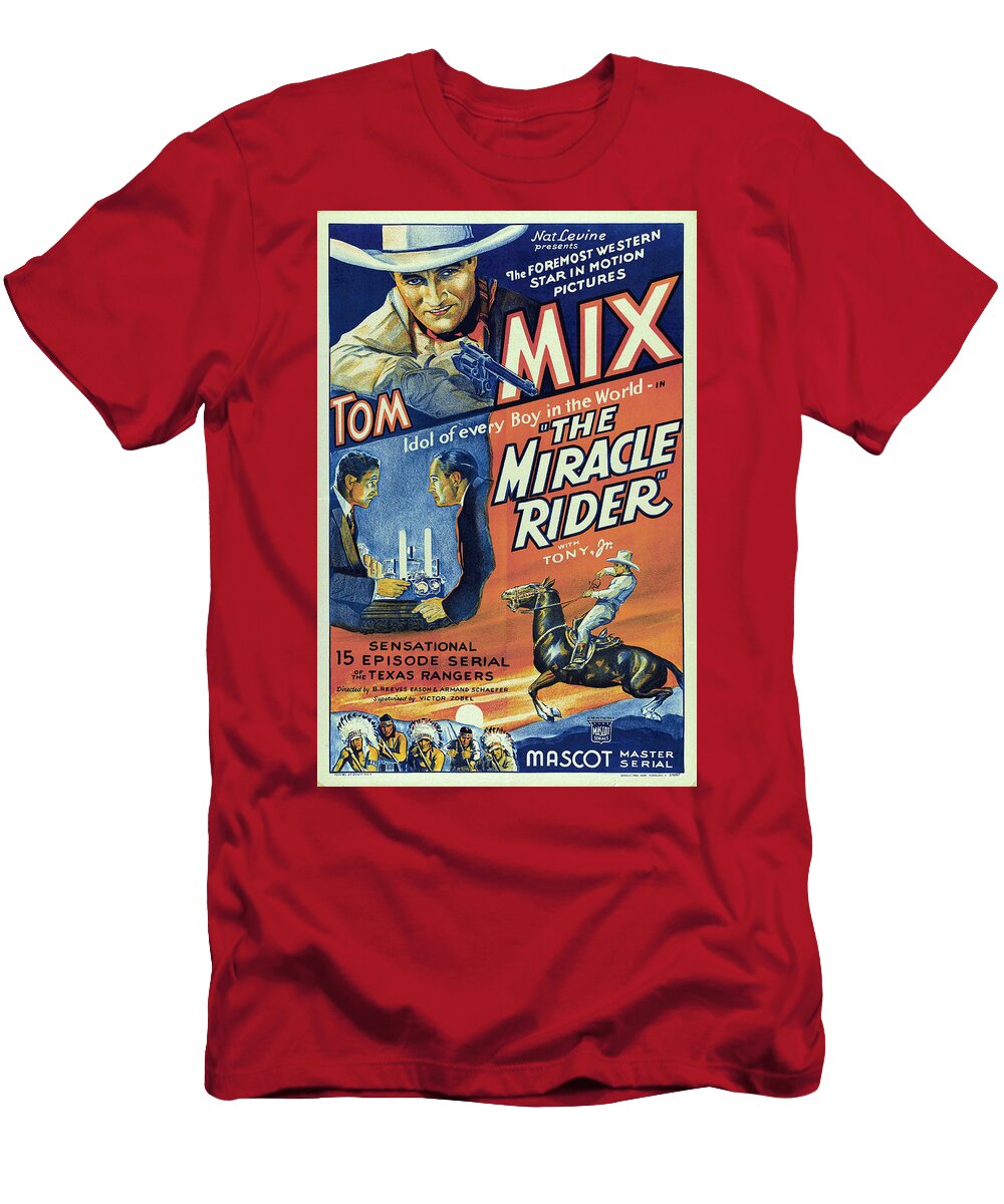 The Miracle Rider 1935 Original Movie Poster T-Shirt