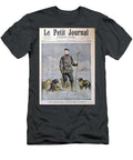 The Norwegian Explorer Nansen Front Cover of Le Petit Journal 11th April 1897 Henri Meyer T-Shirt