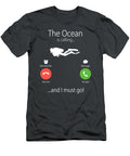 The Ocean Is Calling and I Must Go Diver Scuba Diving Oleav Lauch T-Shirt