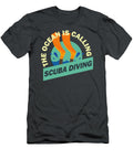 The Ocean Is Calling Scuba Diving for Men Women Kids Instructor Diver Buddy Crazy Squirrel T-Shirt