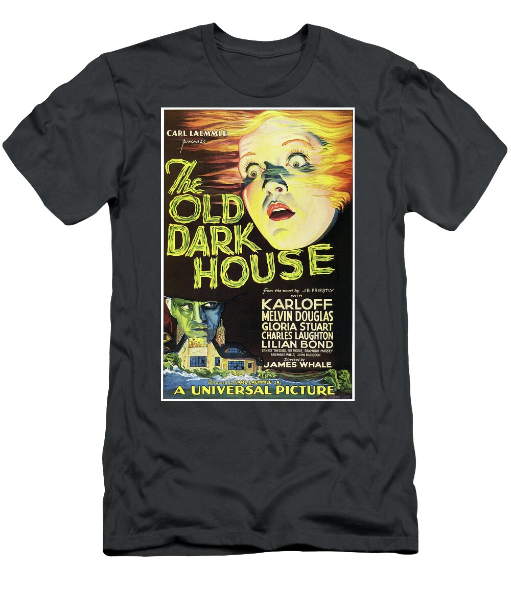 The Old Dark House 1932 Original Movie Poster T-Shirt