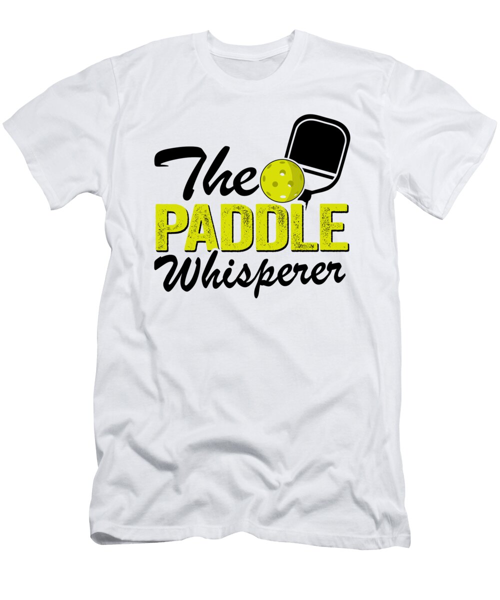 The Paddle Whisperer Funny Pickleball Lisa Stronzi T-Shirt