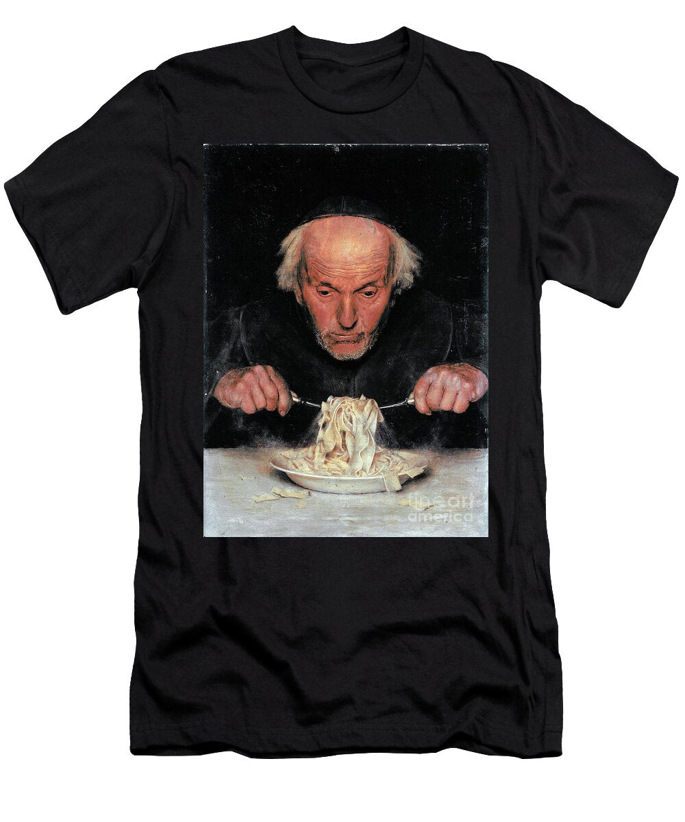 The Pasta Eater 19th Century Italian School T-Shirt