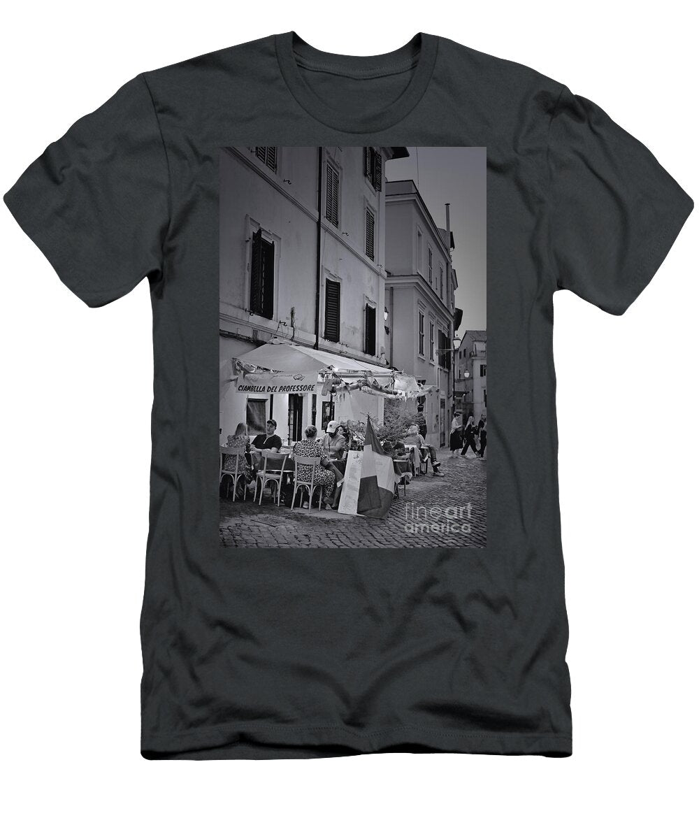 The Perfect Dining Atmosphere of Rome Stefano Senise T-Shirt