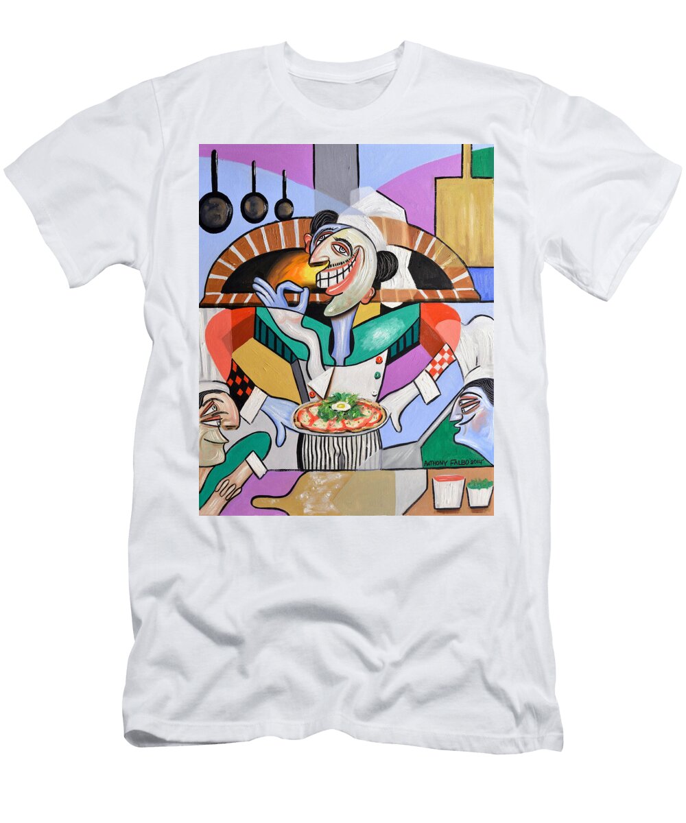 The Personal Size Gourmet Pizza Anthony Falbo T-Shirt