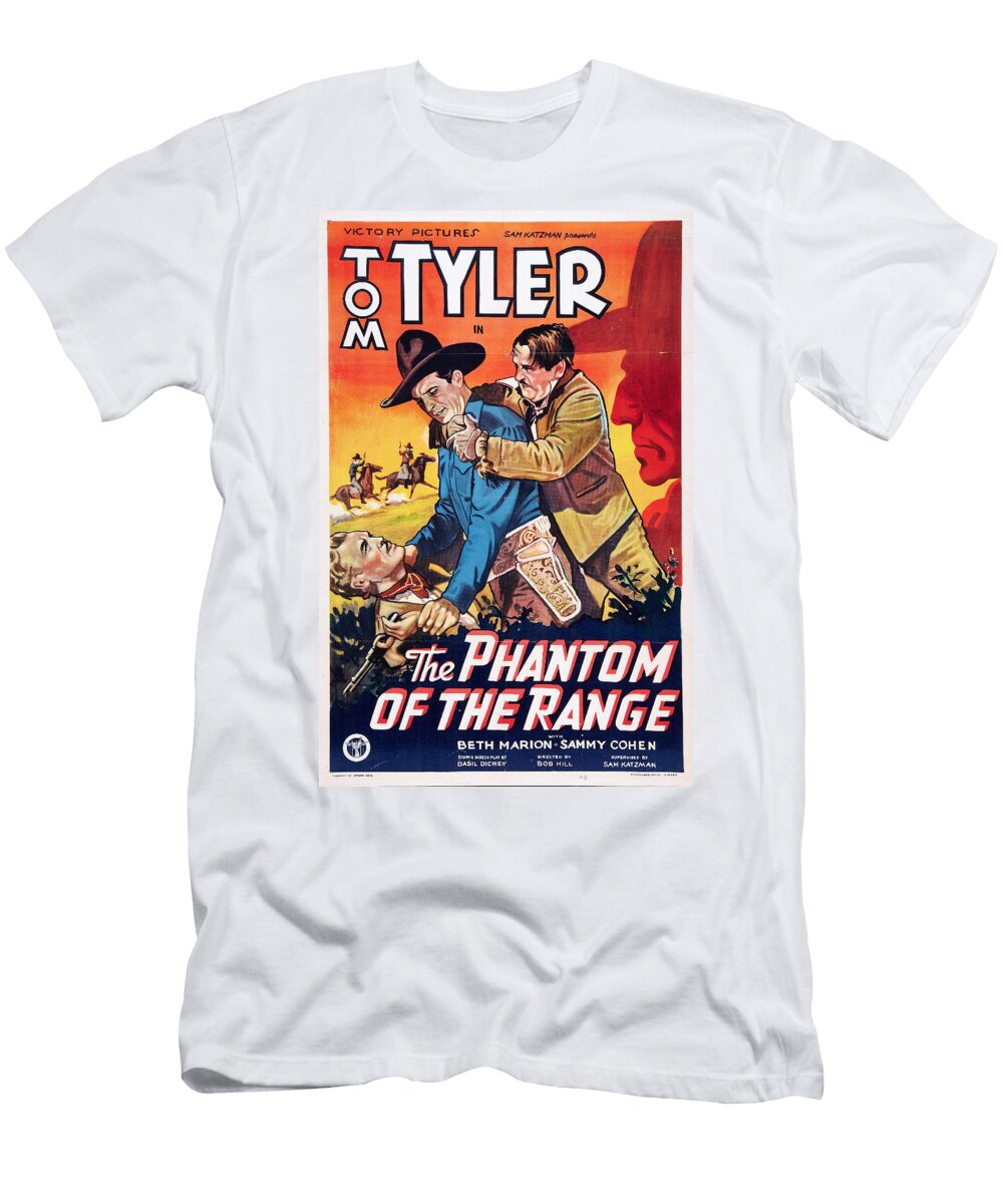 The Phantom of the Range 1936 Original Movie Poster T-Shirt