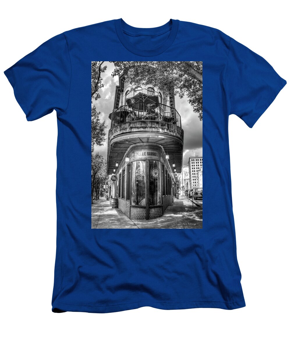 The Pickle Barrel Too B W Chattanooga Tennessee Art Reid Callaway T-Shirt