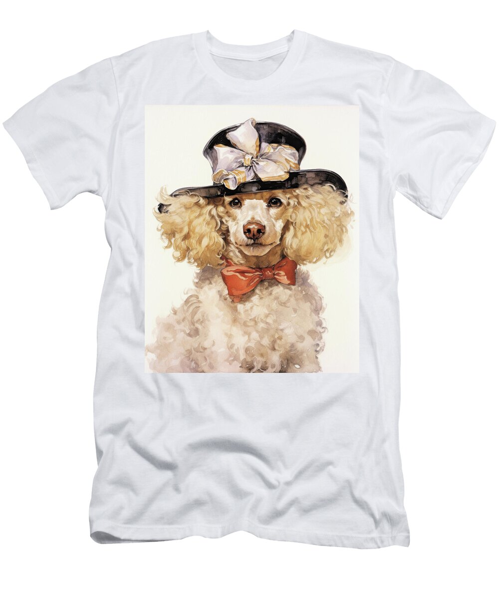 The Poodle Dog 001 Odessa Leyendecker Odessa Leyendecker T-Shirt